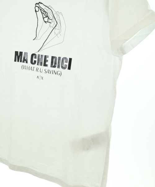 A/X ARMANI EXCHANGE（アルマーニエクスチェンジ）Tシャツ・カットソー 白 サイズ:S レディース/2200670160051