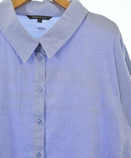 A/X ARMANI EXCHANGE（アルマーニエクスチェンジ）カジュアルシャツ 青 サイズ:M レディース/2200670801039