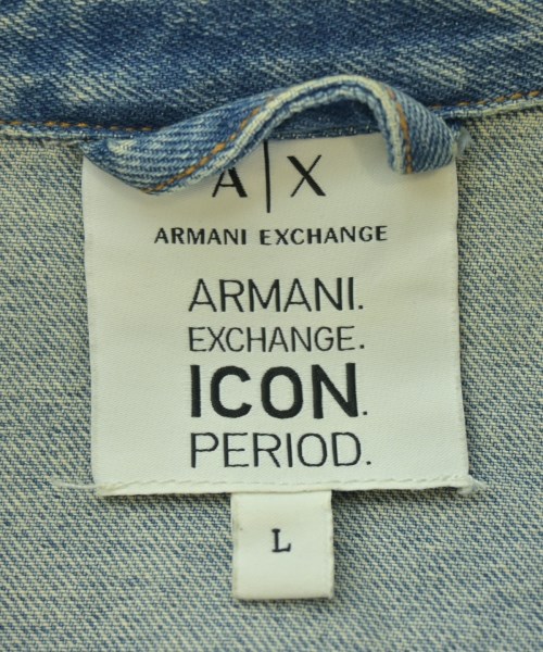 A/X ARMANI EXCHANGE（アルマーニエクスチェンジ）デニムジャケット 青 サイズ:L メンズ/2200729907019