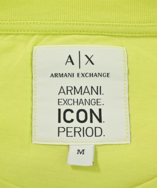 A/X ARMANI EXCHANGE（アルマーニエクスチェンジ）Tシャツ・カットソー 黄 サイズ:M メンズ/2200727510150