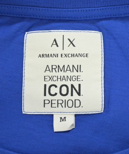 A/X ARMANI EXCHANGE（アルマーニエクスチェンジ）Tシャツ・カットソー 青 サイズ:M メンズ/2200727510167