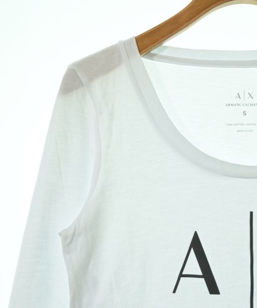 A/X ARMANI EXCHANGE（アルマーニエクスチェンジ）Tシャツ・カットソー 白 サイズ:S レディース/2200733129087