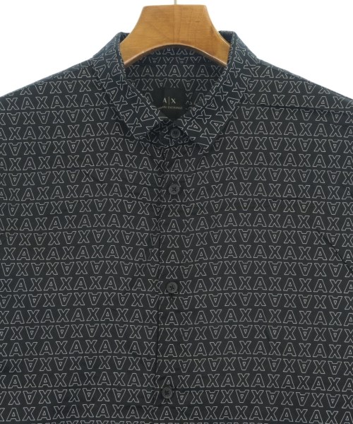 A/X ARMANI EXCHANGE（アルマーニエクスチェンジ）カジュアルシャツ 黒 サイズ:L メンズ/2200723044024
