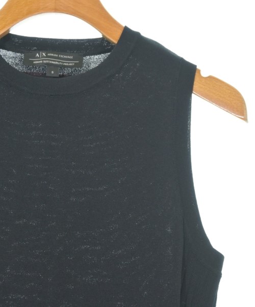 A/X ARMANI EXCHANGE（アルマーニエクスチェンジ）ベスト/ノースリーブ 黒 サイズ:S レディース/2200721411330