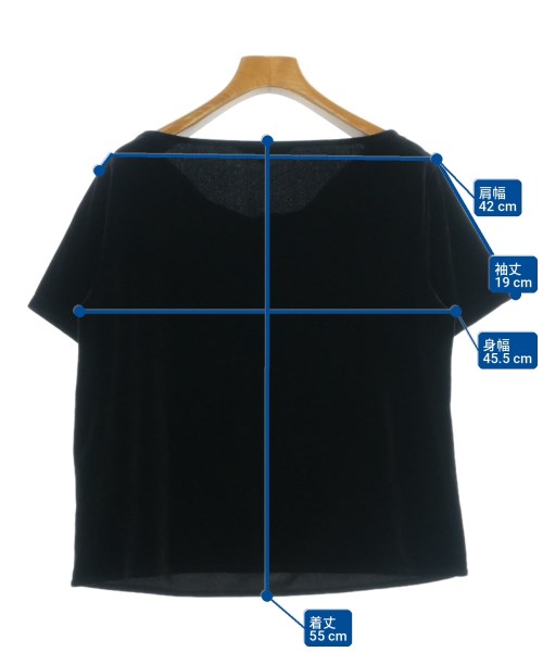 A/X ARMANI EXCHANGE（アルマーニエクスチェンジ）Tシャツ・カットソー 黒 サイズ:M レディース/2200726011047