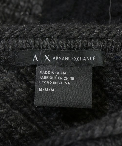 A/X ARMANI EXCHANGE（アルマーニエクスチェンジ）ニット・セーター 黒 サイズ:M レディース/2200686254034