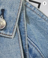 A/X ARMANI EXCHANGE（アルマーニエクスチェンジ）デニムジャケット 青 サイズ:S メンズ/2200687635030