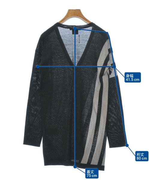 A/X ARMANI EXCHANGE（アルマーニエクスチェンジ）カーディガン 黒 サイズ:XS レディース/2200687734054