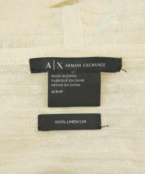 A/X ARMANI EXCHANGE（アルマーニエクスチェンジ）カーディガン 白 サイズ:S メンズ/2200690537031