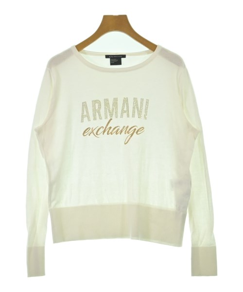 A/X ARMANI EXCHANGE(アルマーニエクスチェンジ)ニット・セーター 白 サイズ:M/2200683314144