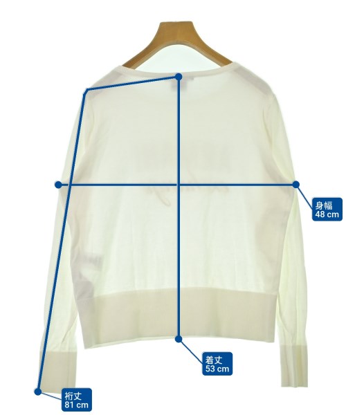 A/X ARMANI EXCHANGE（アルマーニエクスチェンジ）ニット・セーター 白 サイズ:M レディース/2200683314144
