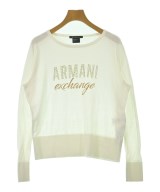 A/X ARMANI EXCHANGE（アルマーニエクスチェンジ）ニット・セーター 白 サイズ:M レディース/2200683314144