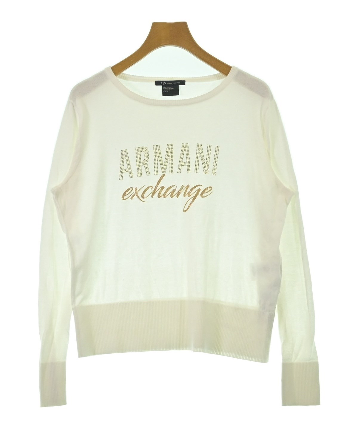 A/X ARMANI EXCHANGE（アルマーニエクスチェンジ）ニット・セーター 白 