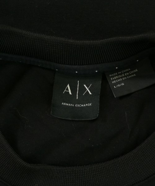 A/X ARMANI EXCHANGE（アルマーニエクスチェンジ）Tシャツ・カットソー 黒 サイズ:L メンズ/2200686872115