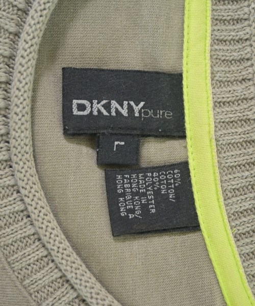 DKNY（ディーケーエヌワイ）Tシャツ・カットソー グレー サイズ:L メンズ/2200664259068