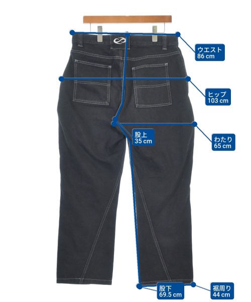 PARANOID（パラノイド）デニムパンツ 黒 サイズ:L メンズ/2200619381240