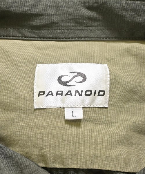 PARANOID（パラノイド）カジュアルシャツ カーキ サイズ:L メンズ/2200708521045