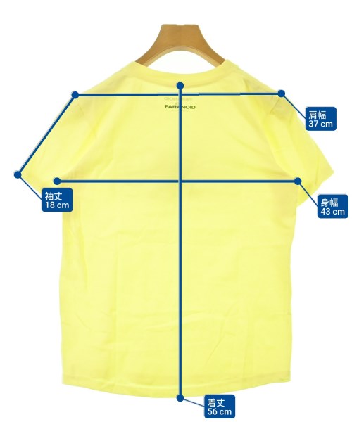 PARANOID（パラノイド）Tシャツ・カットソー 黄 サイズ:S レディース/2200684540054