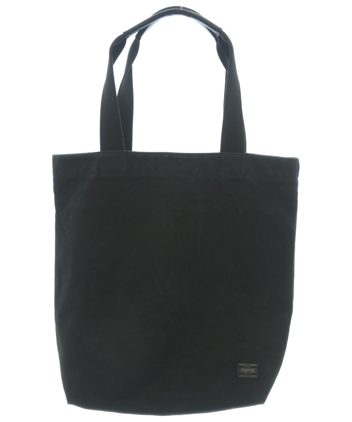 【中古】PORTER トートバッグ ブラックLサイズ PORTER（ポーター）トートバッグ 黒 サイズ:- メンズ/2200704271135