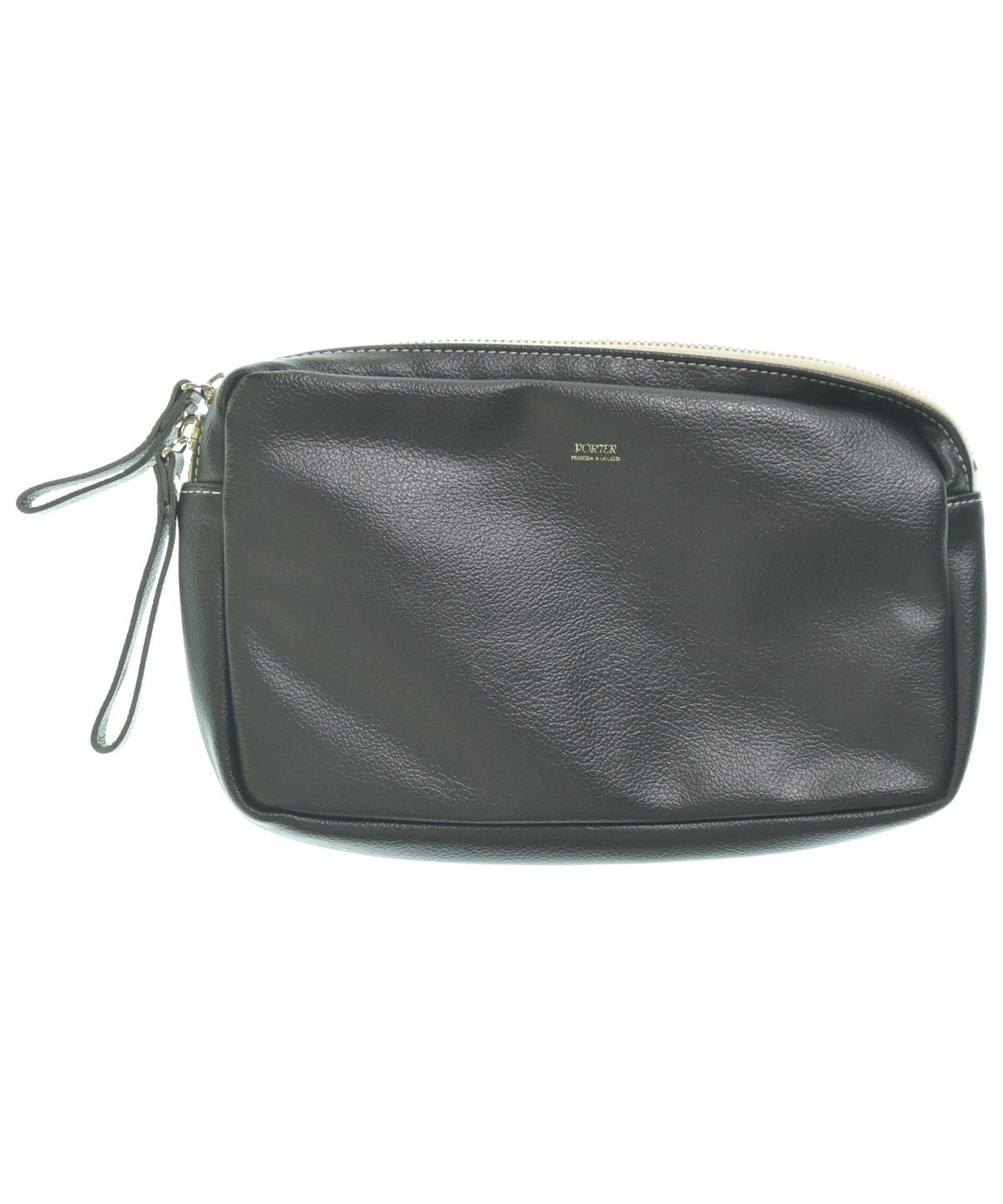 PORTER ポーター クラッチバッグ  紺 【古着】【中古】【送料無料】 PORTER（ポーター）クラッチバッグ 黒 サイズ:- メンズ/2200686184034