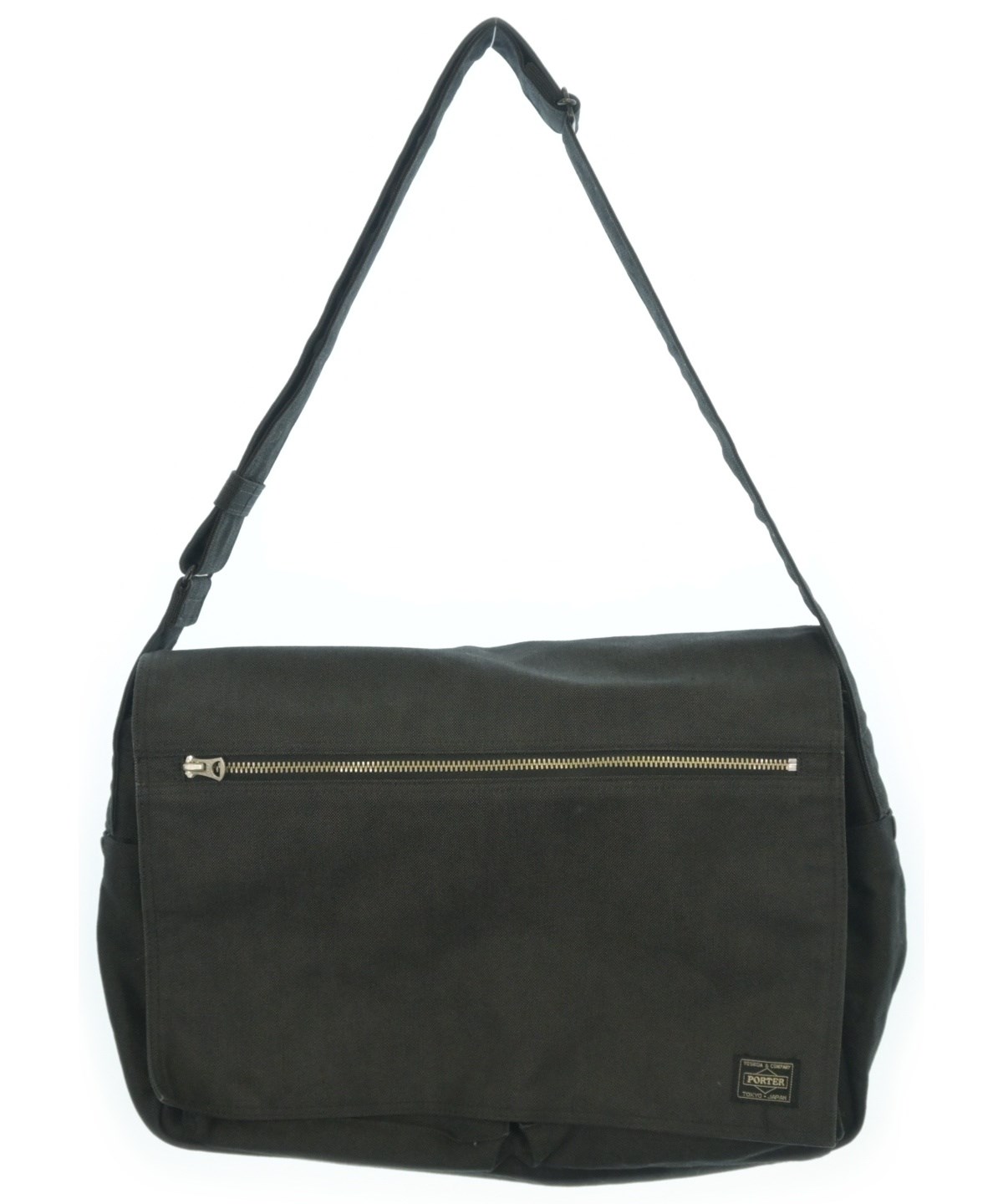 美品‼️ ポーター　PORTER メッセンジャーバッグ　黒 PORTER（ポーター）メッセンジャーバッグ 黒 サイズ:- メンズ