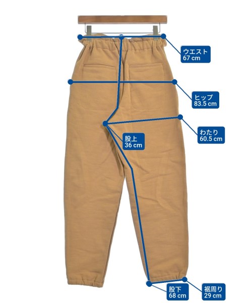 archi（アーキ）スウェットパンツ ベージュ サイズ:S レディース/2200631184706