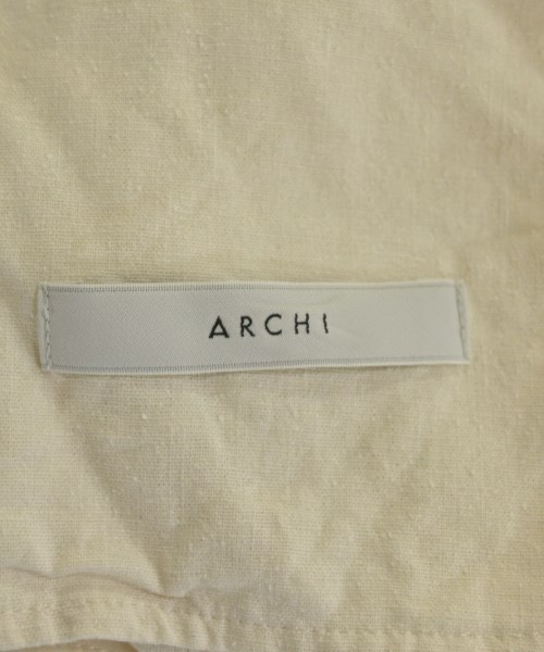 archi（アーキ）オールインワン/サロペット 白 サイズ:S レディース/2200631303237