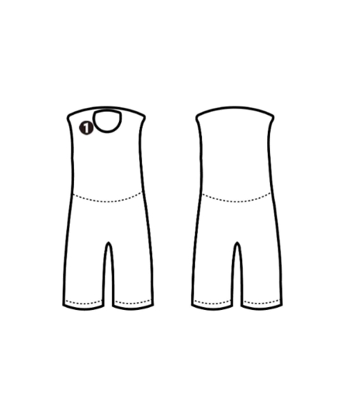 archi（アーキ）オールインワン/サロペット 黒 サイズ:M レディース/2200674234093