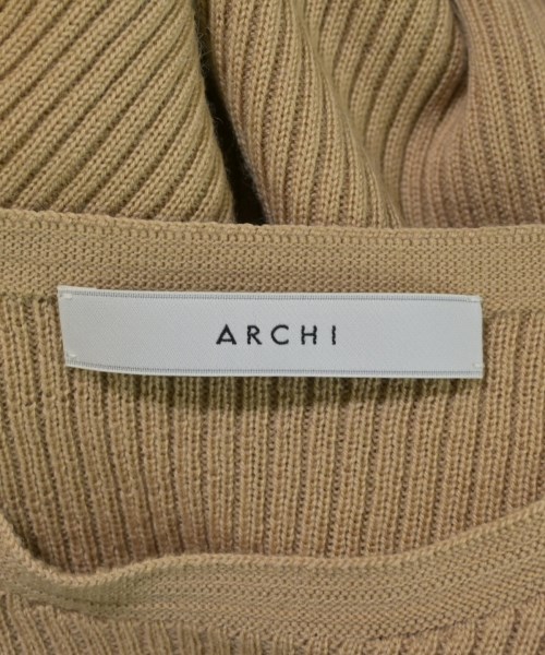 archi（アーキ）ニット・セーター ベージュ サイズ:F レディース/2200677712284