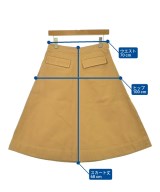 BAPY（ベイピー）ひざ丈スカート 黄 サイズ:XS レディース/2200650659032