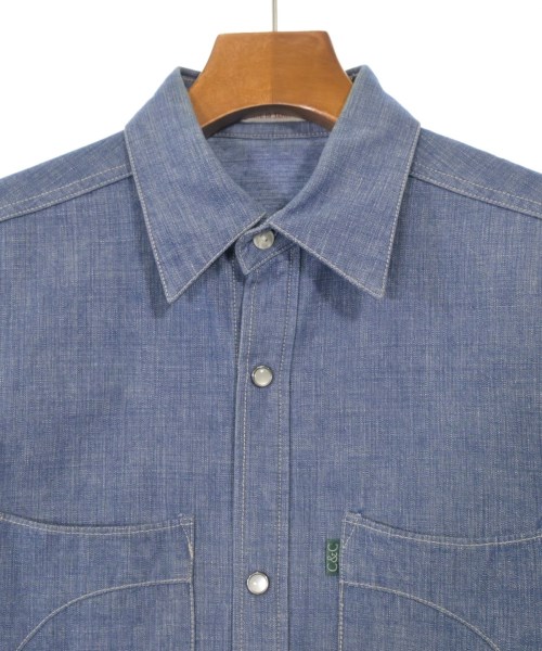 CELT&COBRA（ケルトアンドコブラ）カジュアルシャツ 青 サイズ:M メンズ/2200643737068