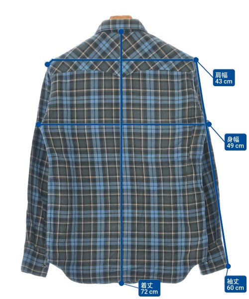 CELT&COBRA（ケルトアンドコブラ）カジュアルシャツ 青 サイズ:M メンズ/2200643737082