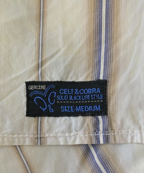 CELT&COBRA（ケルトアンドコブラ）カジュアルシャツ ベージュ サイズ:M メンズ/2200643737112
