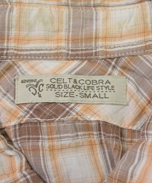 CELT&COBRA（ケルトアンドコブラ）カジュアルシャツ 茶 サイズ:S メンズ/2200643737143