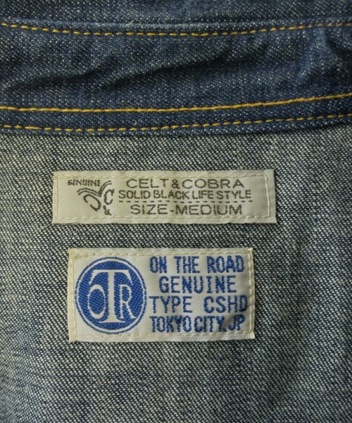 CELT&COBRA（ケルトアンドコブラ）カジュアルシャツ 紺 サイズ:M メンズ/2200643737150
