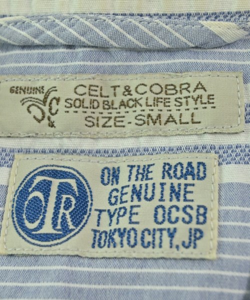 CELT&COBRA（ケルトアンドコブラ）カジュアルシャツ 青 サイズ:S メンズ/2200648299035