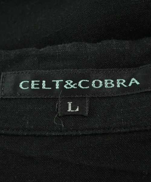 CELT&COBRA（ケルトアンドコブラ）カジュアルシャツ 黒 サイズ:L メンズ/2200648299059