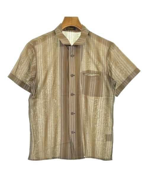 CELT&COBRA(ケルトアンドコブラ)カジュアルシャツ 茶 サイズ:S/2200648299080