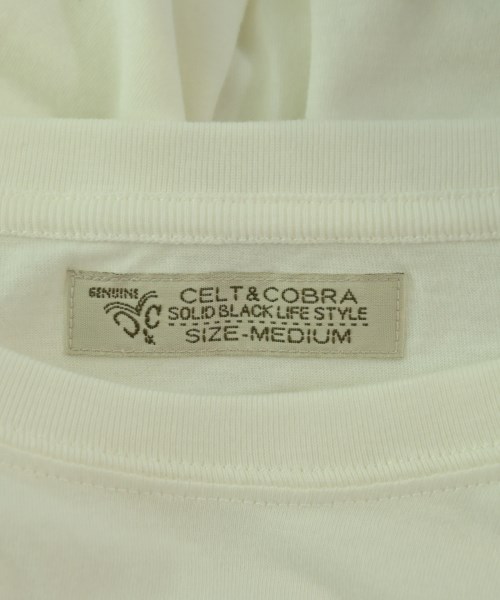 CELT&COBRA（ケルトアンドコブラ）Tシャツ・カットソー 白 サイズ:M メンズ/2200648299134