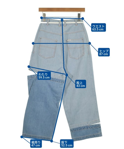 PAM（パム）デニムパンツ 青 サイズ:XS レディース/2200715884065