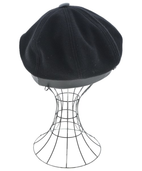 NEWYORK HAT&CAP（ニューヨークハットアンドキャップ）キャスケット 黒 サイズ:S レディース/2200699772105
