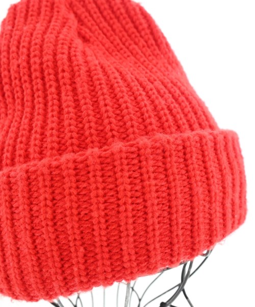 NEWYORK HAT&CAP（ニューヨークハットアンドキャップ）ニットキャップ・ビーニー 赤 サイズ:- メンズ/2200669014105