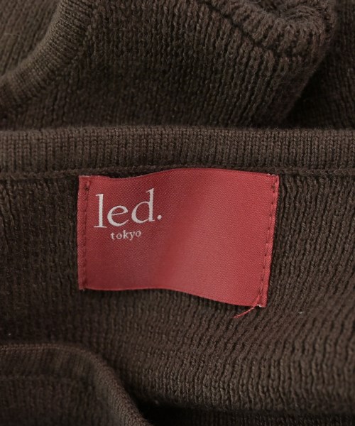 led.tokyo（レッドトウキョウ）アンサンブル 茶 サイズ:F レディース/2200687393039