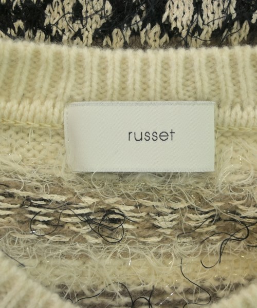 russet（ラシット）ニット・セーター 白 サイズ:F レディース/2200656782024