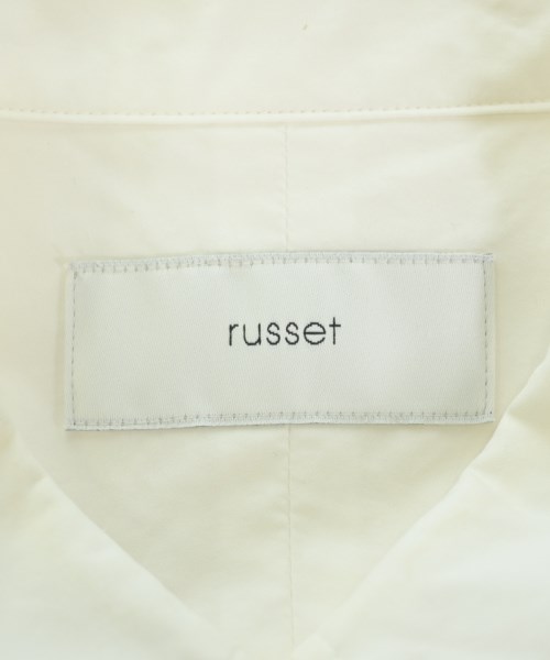 russet（ラシット）カジュアルシャツ 白 サイズ:F レディース/2200684889115
