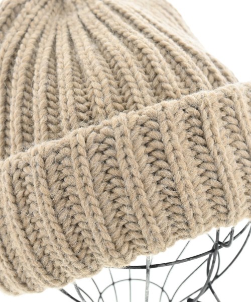 ARMEN（アーメン）ニットキャップ・ビーニー ベージュ サイズ:- レディース/2200632293087