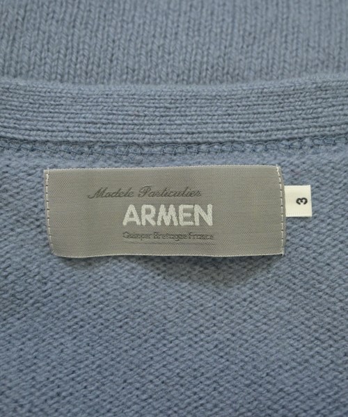 ARMEN（アーメン）カーディガン 青 サイズ:3(L位) レディース/2200630020012