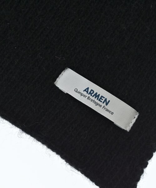 ARMEN（アーメン）マフラー 黒 サイズ:- レディース/2200673131065