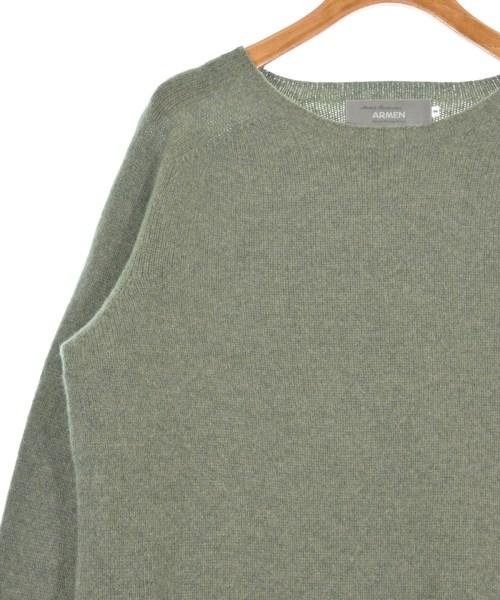 ARMEN（アーメン）ニット・セーター カーキ サイズ:2(M位) レディース/2200647228081