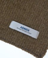 ARMEN（アーメン）マフラー 茶 サイズ:- レディース/2200663041121